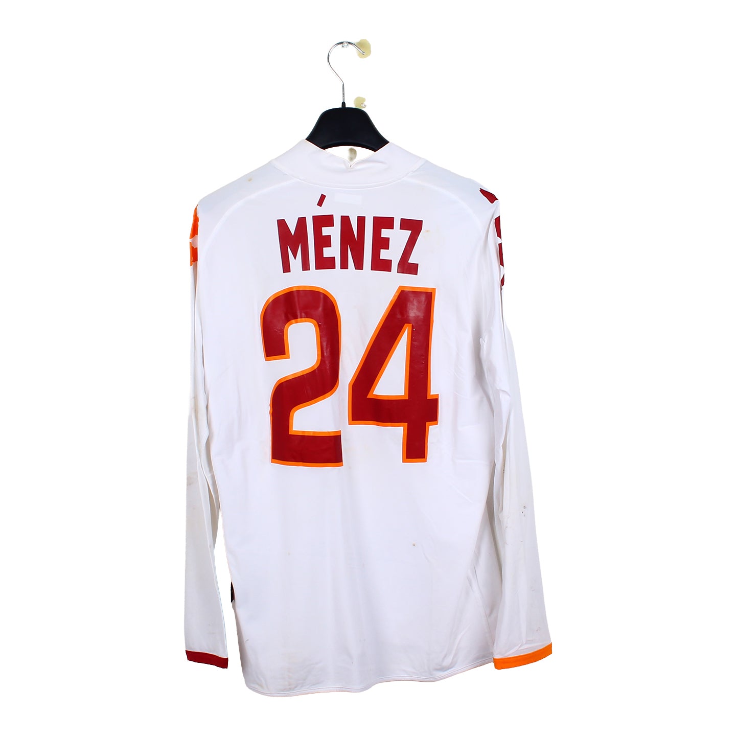 2008/09 - AS Roma - Menez #14 (L) [WORN]