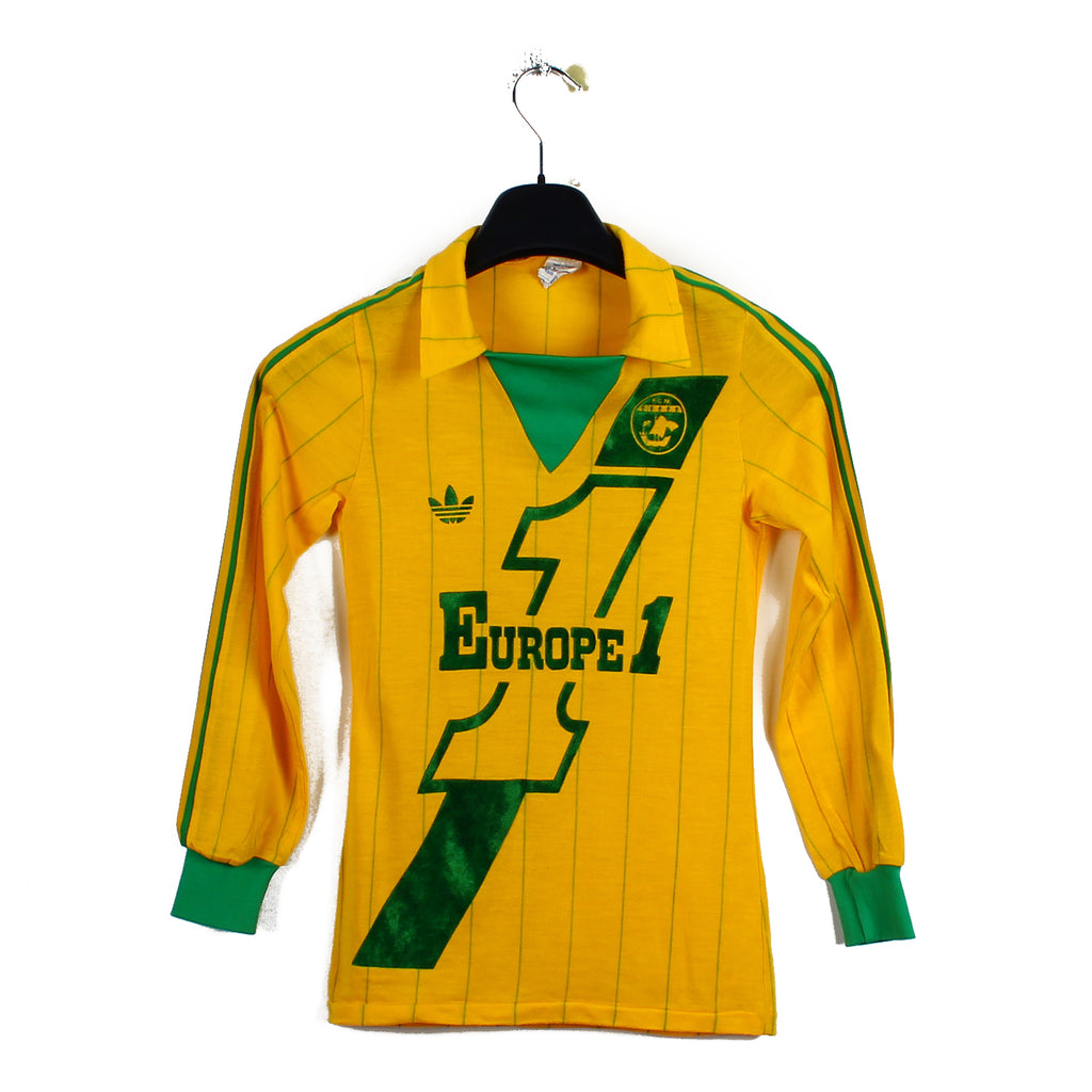 Maillot de football rétro supporter enfant FC Nantes style Maillot de football rétro supporter enfant FC Nantes style