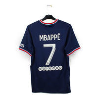 2021/22 - PSG - Mbappé #7 (L)
