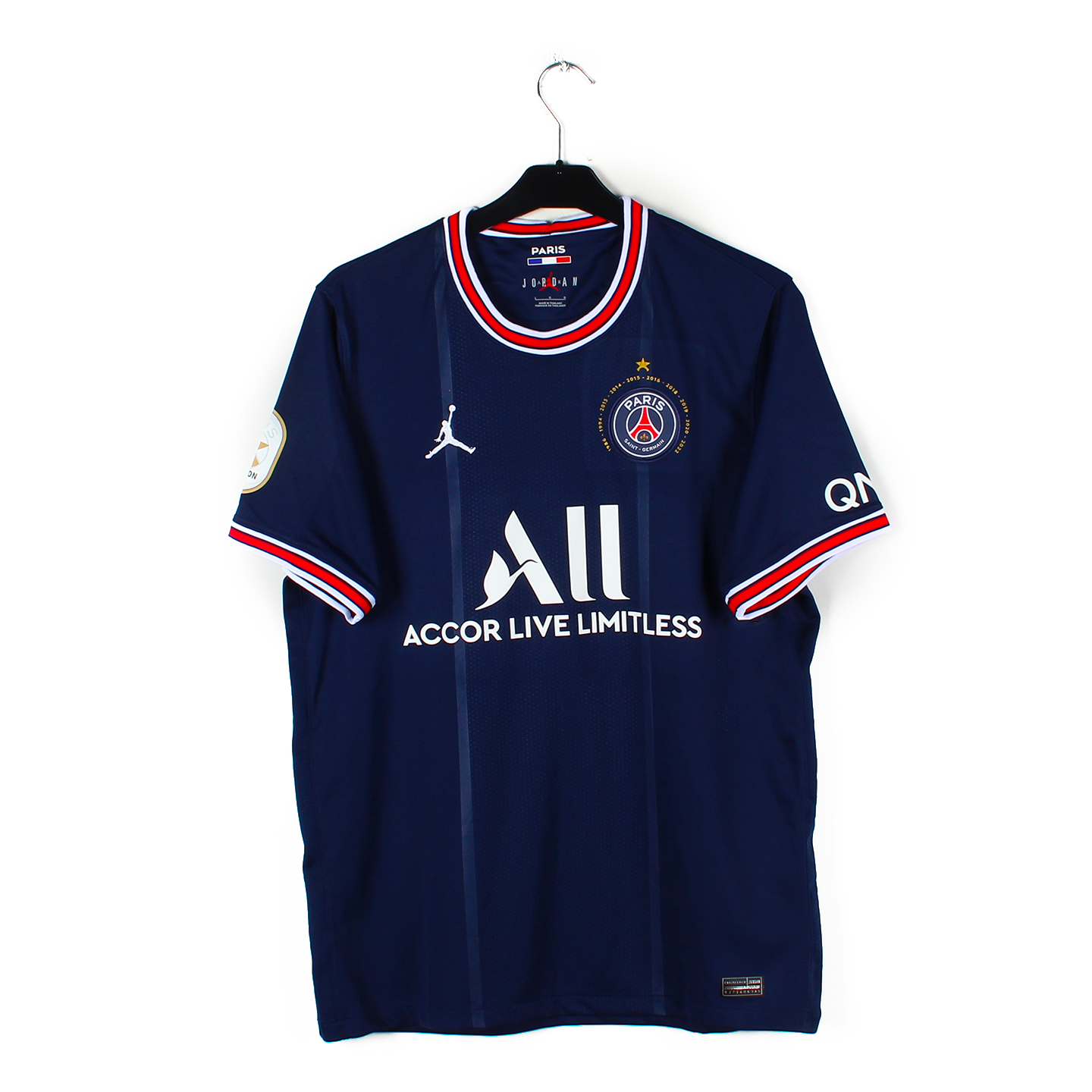 MAILLOT PSG OFFICIEL 2022/2023 vapor match taille L Messi extérieur ligue 1 neuf EUR 170,00 - FR MAILLOT PSG OFFICIEL 2022/2023 vapor match taille L Messi extérieur ligue 1 neuf EUR 170,00 - FR