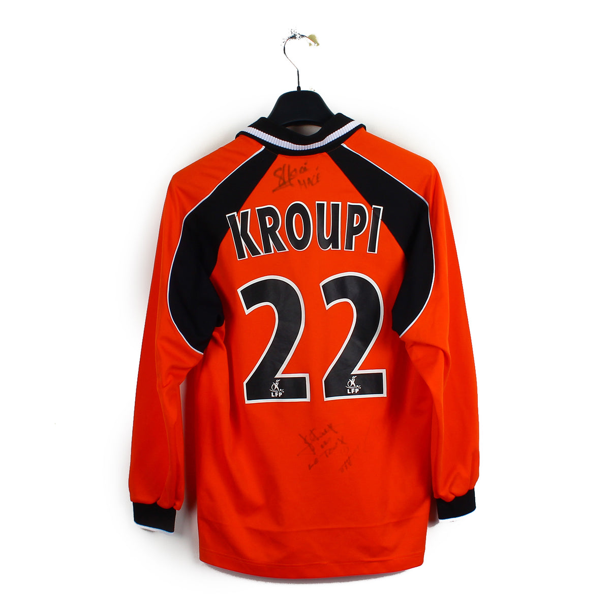 2002/03 - Lorient FC - Kroupi #22 (S) *signé*