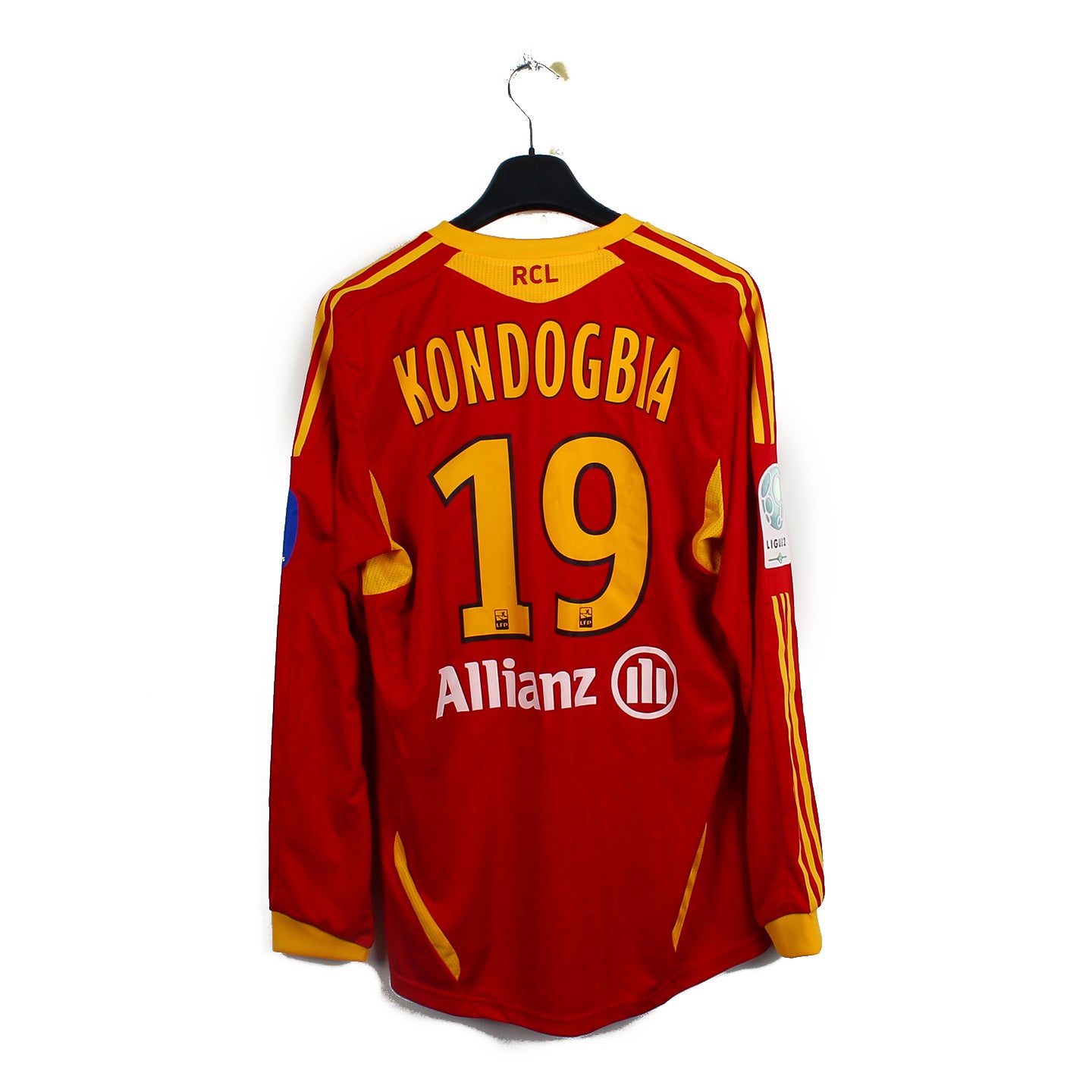 2011/12 - RC Lens - Kondogbia #19 (L) [MATCH ISSUE]