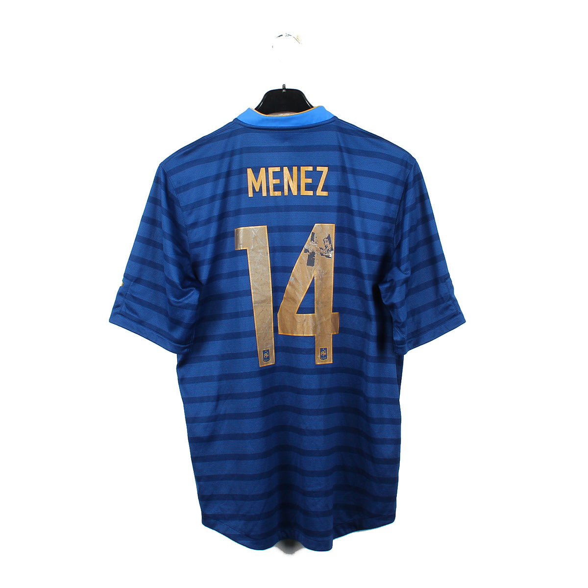 Maillot France Adidas Euro 2012 - N°14 Menez - Taille L - Porté - Neuf Sans étiquette