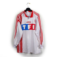 1994/95 - AS Monaco - Thuram #4 (L) [MATCHWORN]