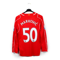2014/15 - Liverpool FC - Markovic #50 (L)
