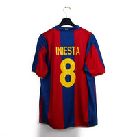 2007/08 - Barcelone - Iniesta #8 (XL)