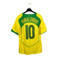 2004/06 - Brazil - Ronaldinho #10 (L) *reissue*