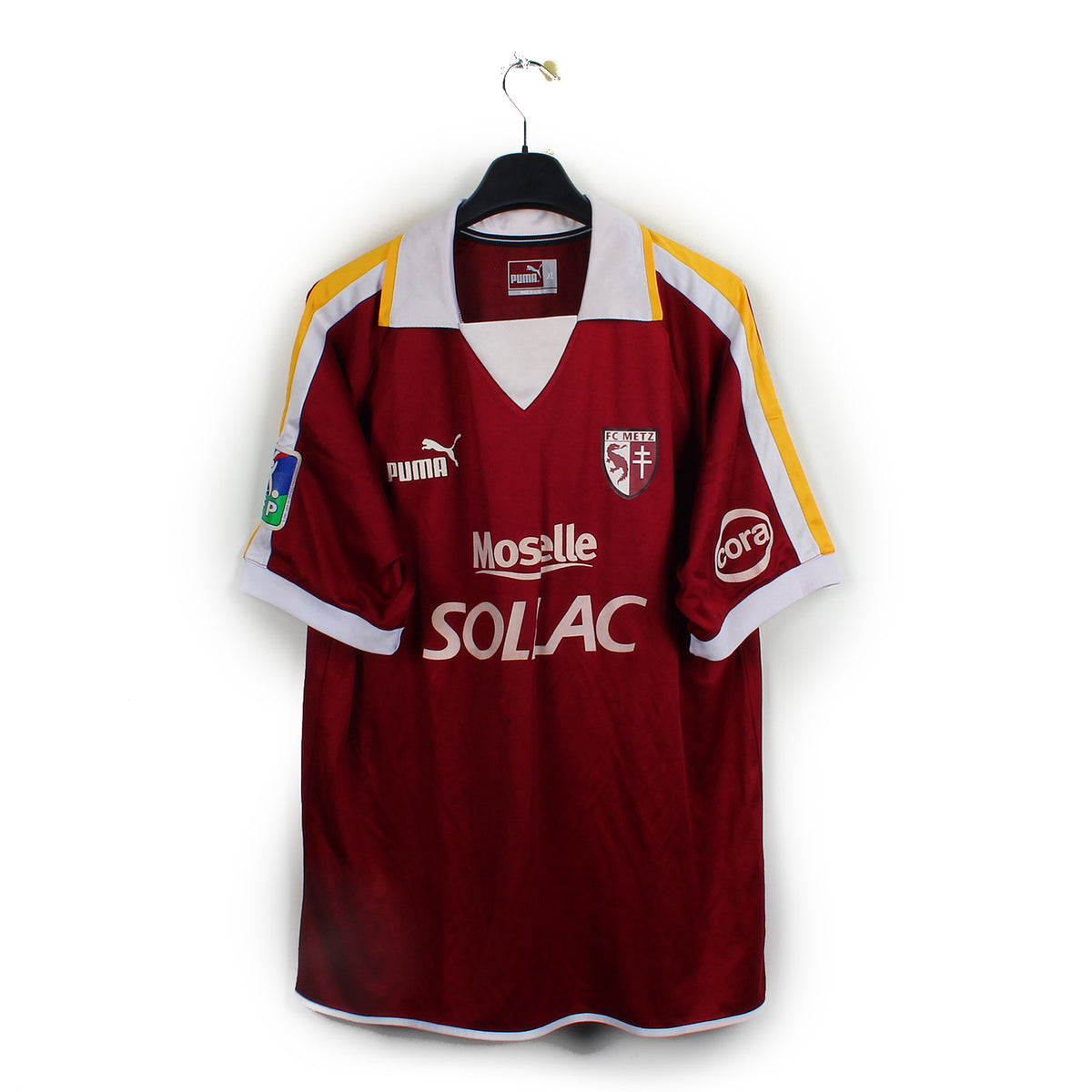 2003/04  - Metz FC - Maoulida #14 (XL) [MATCH ISSUE]