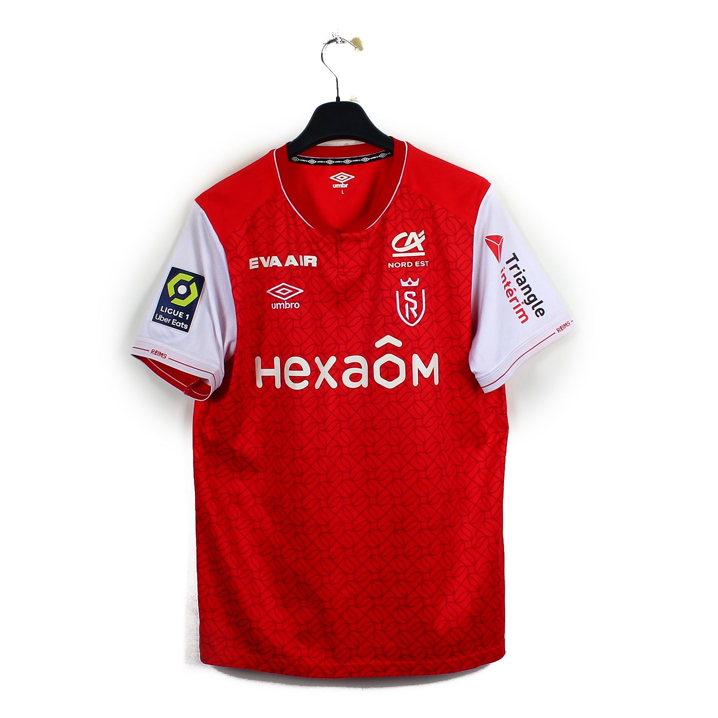 2023/24 - Stade de Reims - Okumu #2 (L) [WORN vs Nantes]