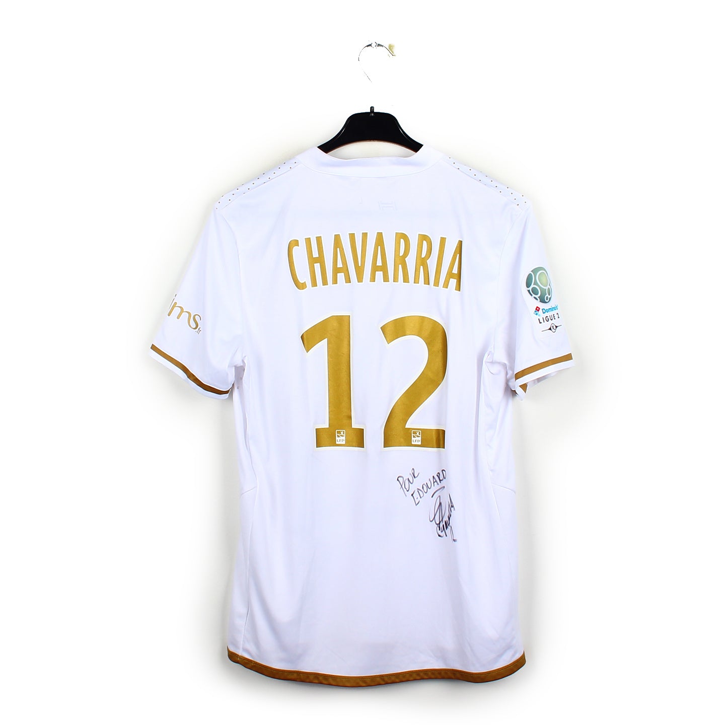 2017/18 - Stade de Reims - Chavarria #12 (L) [MATCH ISSUE] *signé*