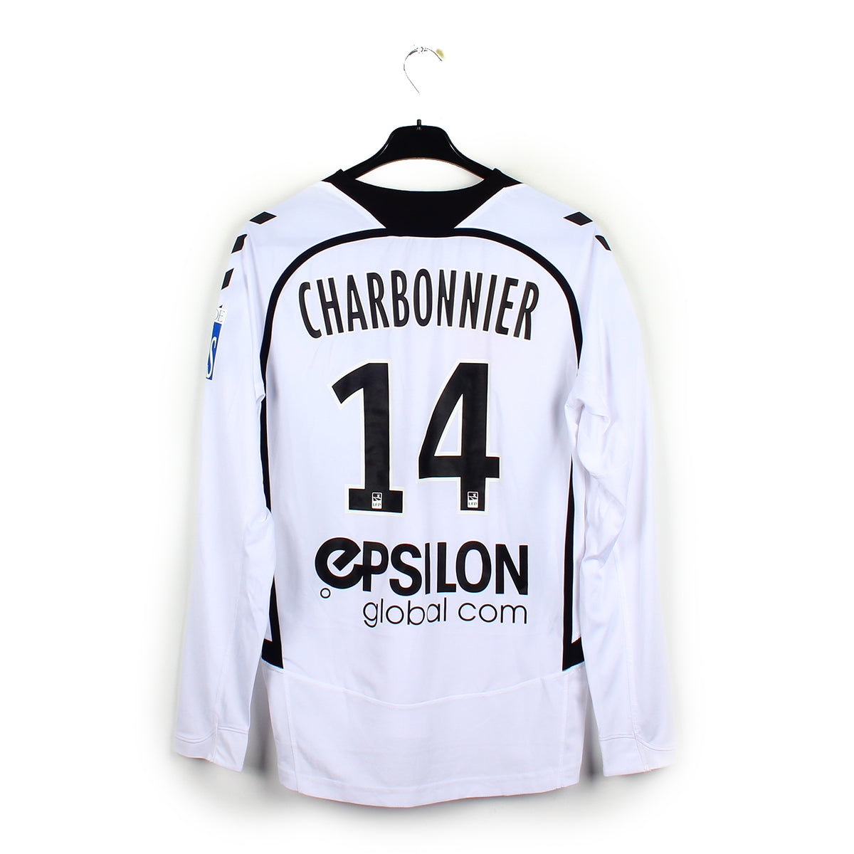 Maillot Stade De Reims Vintage Le Coq Sportif - Domicile, Manches Longues, Taille M