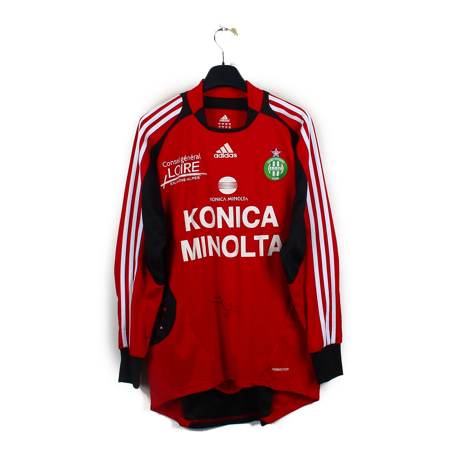 Maillot As Saint-Etienne RTL vintage 1981 Michel Platini 10 Adidas Maillot As Saint-Etienne RTL vintage 1981 Michel Platini 10 Adidas