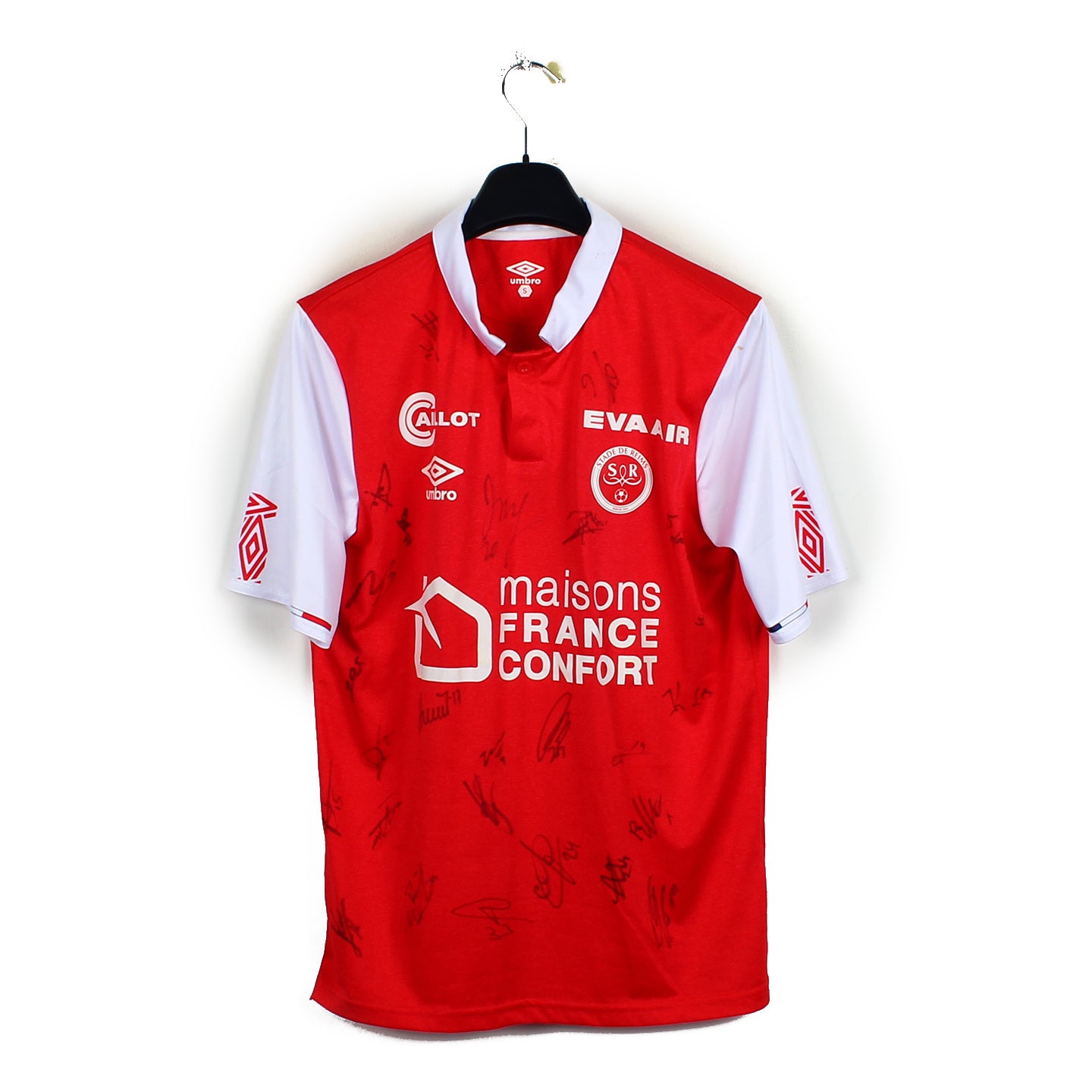 Stade de Reims Home Camiseta de Fútbol 2011 - 2012 Stade de Reims Home Camiseta de Fútbol 2011 - 2012