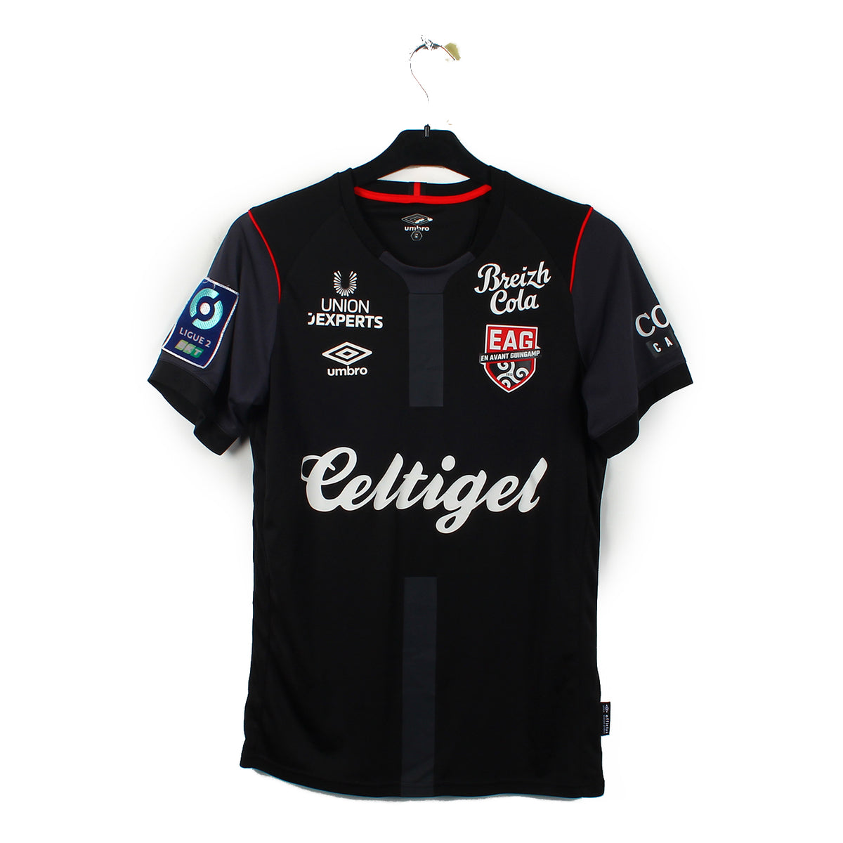 MAILLOT EAG EN Avant Guingamp porté par COCO match worn shirt EUR 85,00 - FR