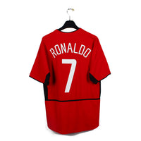 2002/04 - Manchester United - Ronaldo #7 (L)