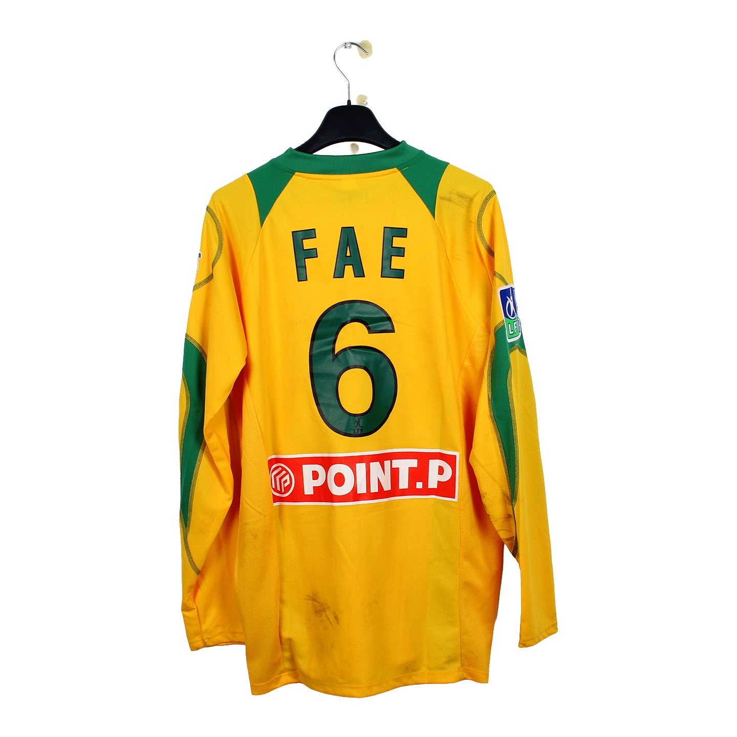 2005/06 - FC Nantes - Fae #6 (L) [WORN]