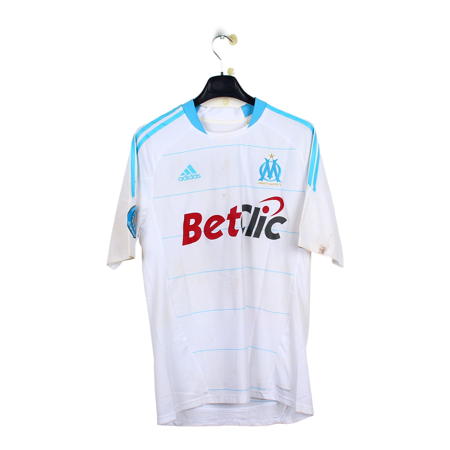 2010/11 - OM - Brandao #9 (L) [WORN]