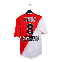 2003/04 - AS Monaco - Giuly #8 (M) [WORN]