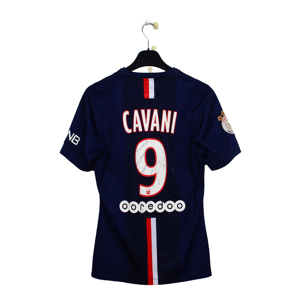 2014/15 - PSG - Cavani #9 (M) [WORN] *signé*