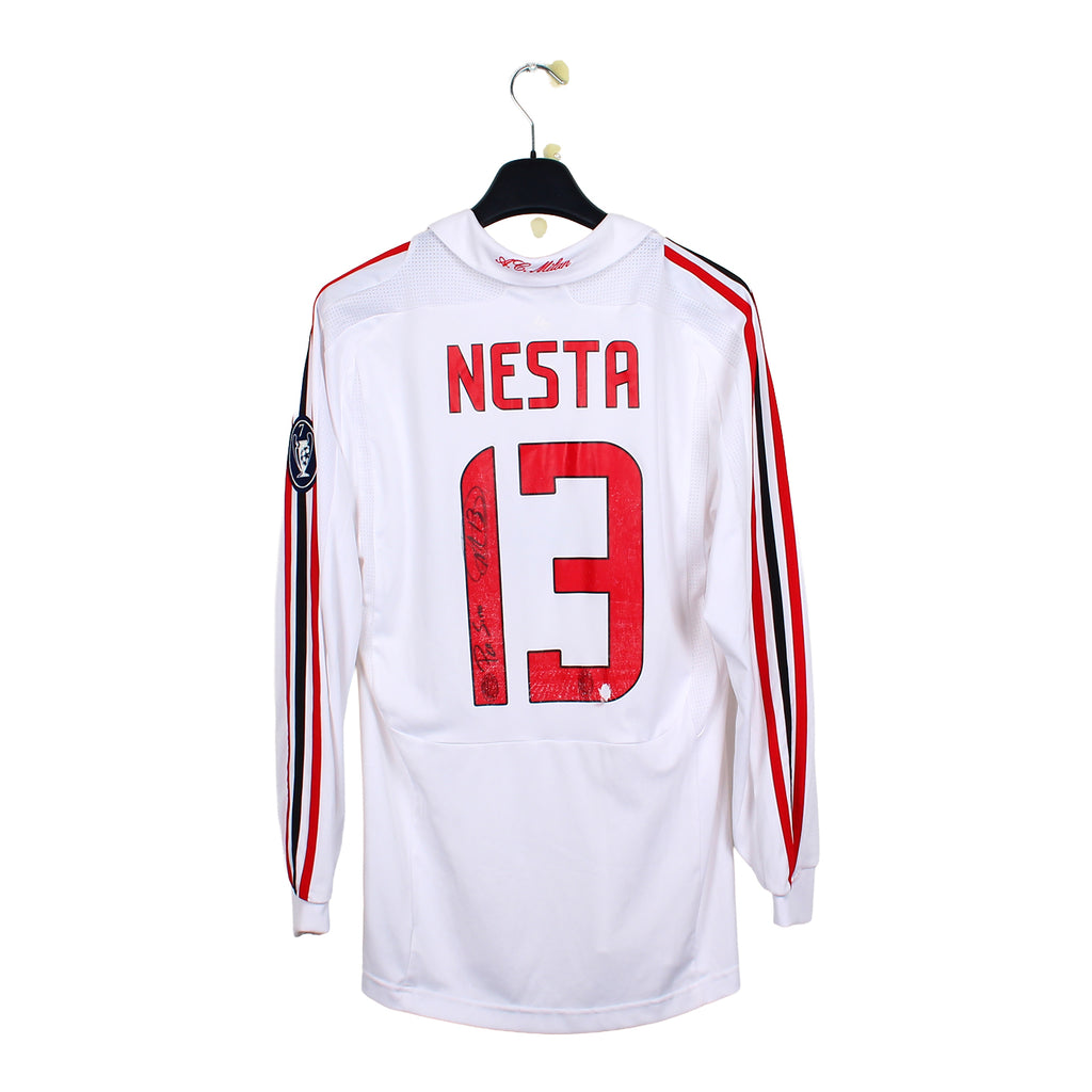 2007/08 - Milan AC - Nesta #13 (M) *signé*