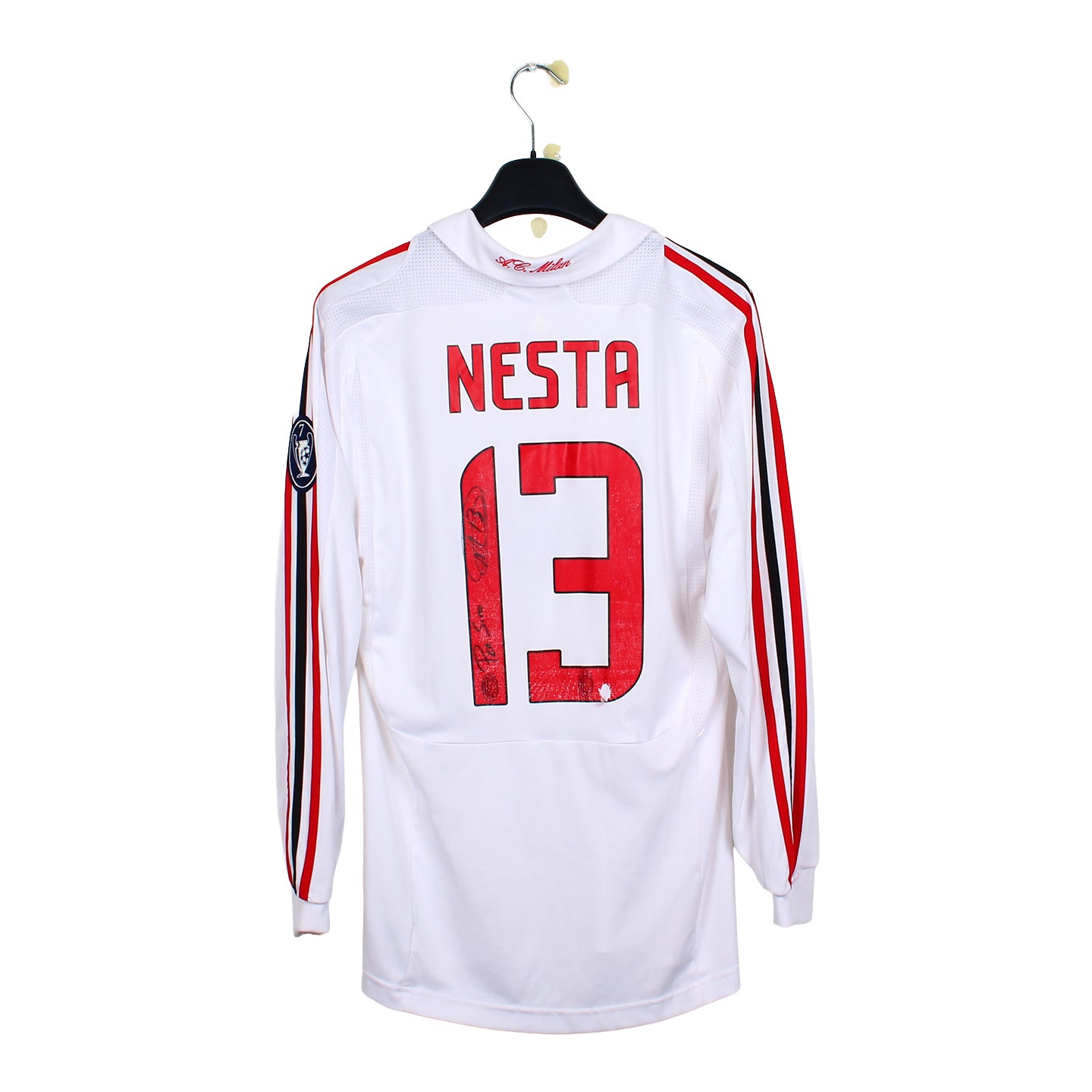 2007/08 - Milan AC - Nesta #13 (M) *signé*