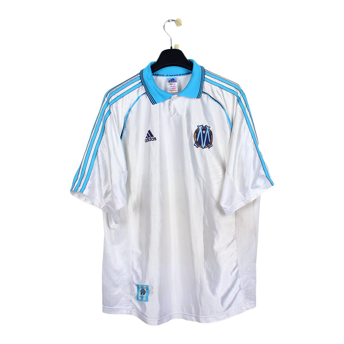 1998/99  - OM - Dugarry #21 (XL) *centenaire*