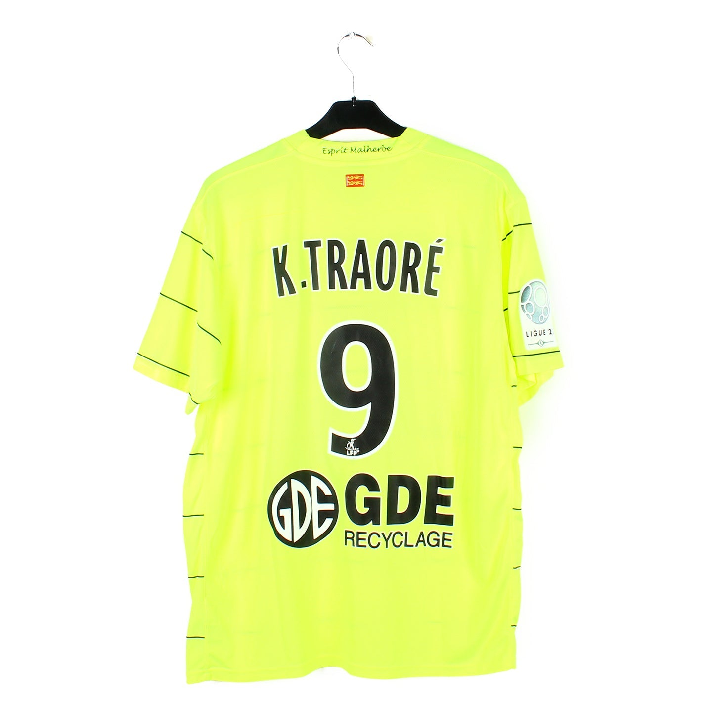 2009/10 - Stade Malherbe Caen - Traoré #9 (L) [MATCH ISSUE]