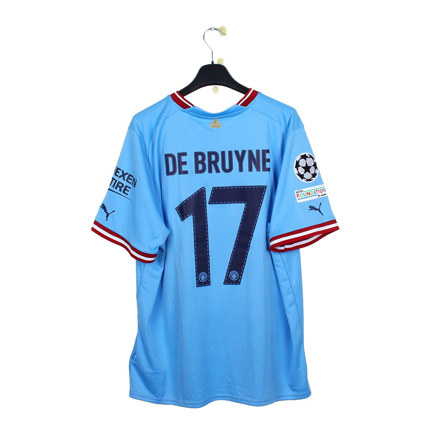 2022/23 - Manchester City - De Bruyne #17 (2XL) *Treble Winner coffret*