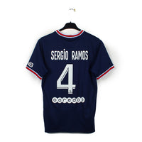 2021/22 - PSG - Sergio Ramos #4 (M)