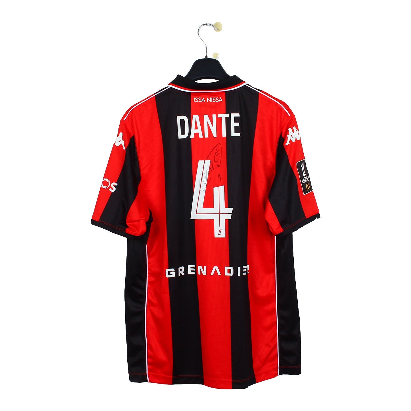 2025/26  - Nice OGC - Dante #4 (XL) *signé*