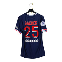 2020/21 - PSG - Bakker #25 (L) [MATCH ISSUE]