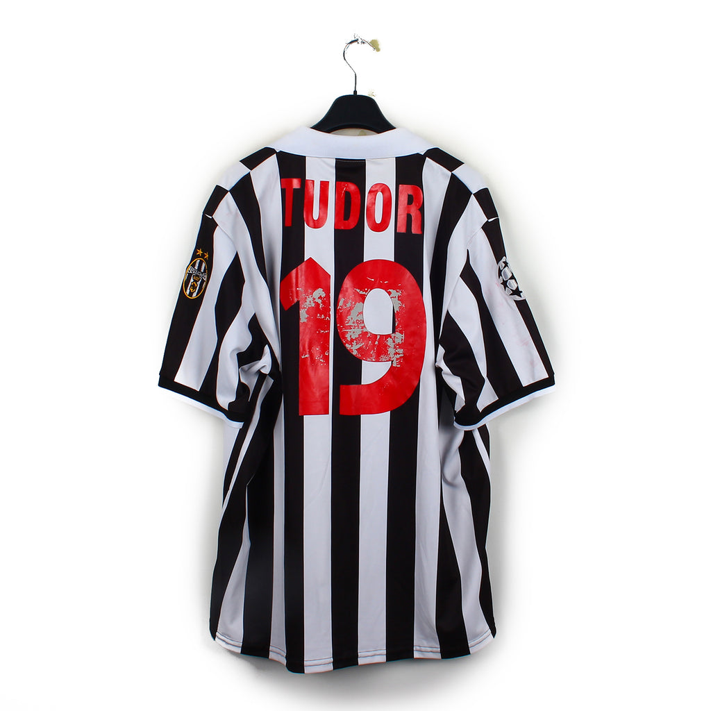 1998/99 - Juventus - Tudor #19 (XL) [MATCH ISSUE]