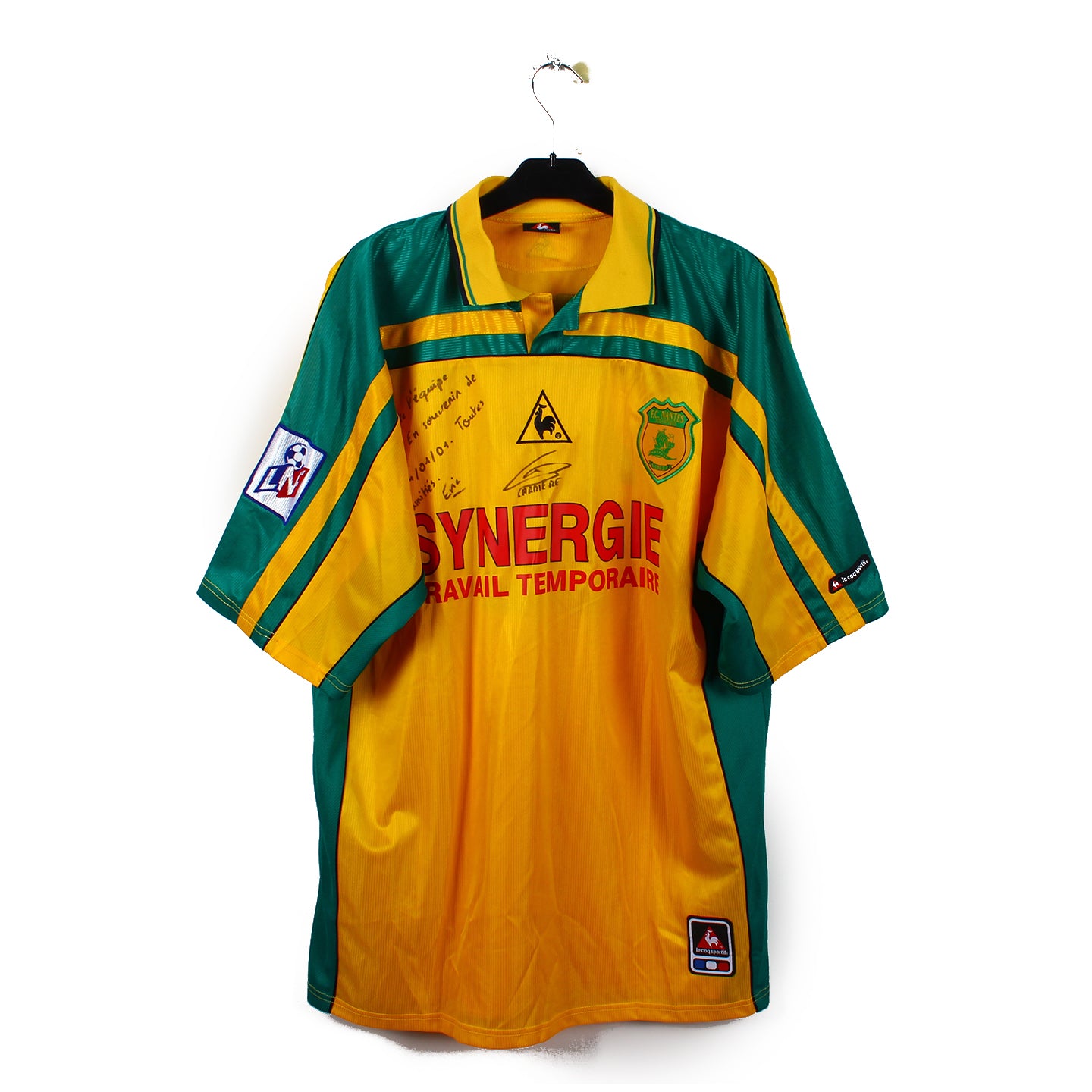 2000/01 - FC Nantes - Carrière #10 (XL) *signé*