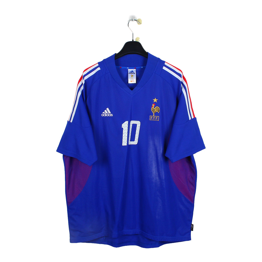 2002 - French National Team - Zidane #10 (XL)