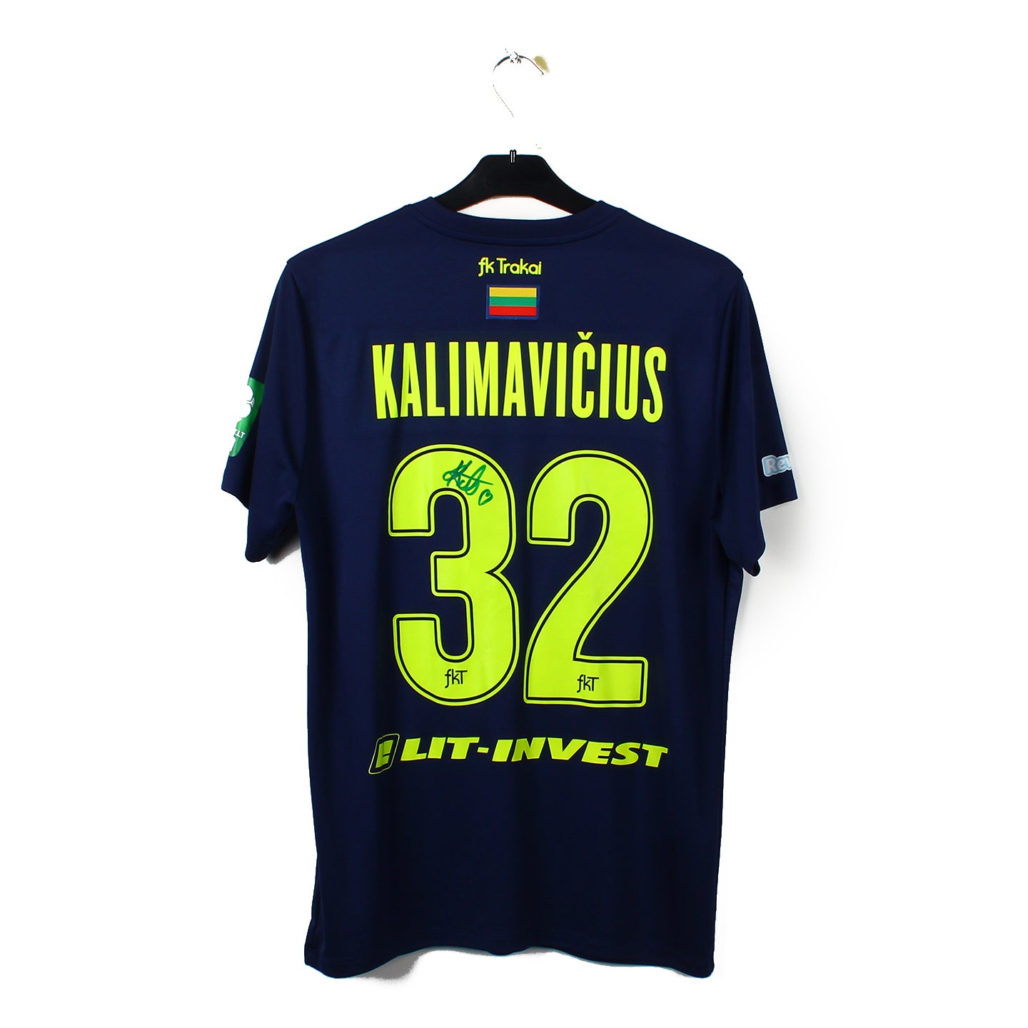 2020's - FK Riteriai - Kalimavicius #32 (L) [MATCHISSUE] *signé*