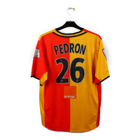 2001/02 - RC Lens - Pédron #26 (L) [MATCH ISSUE]