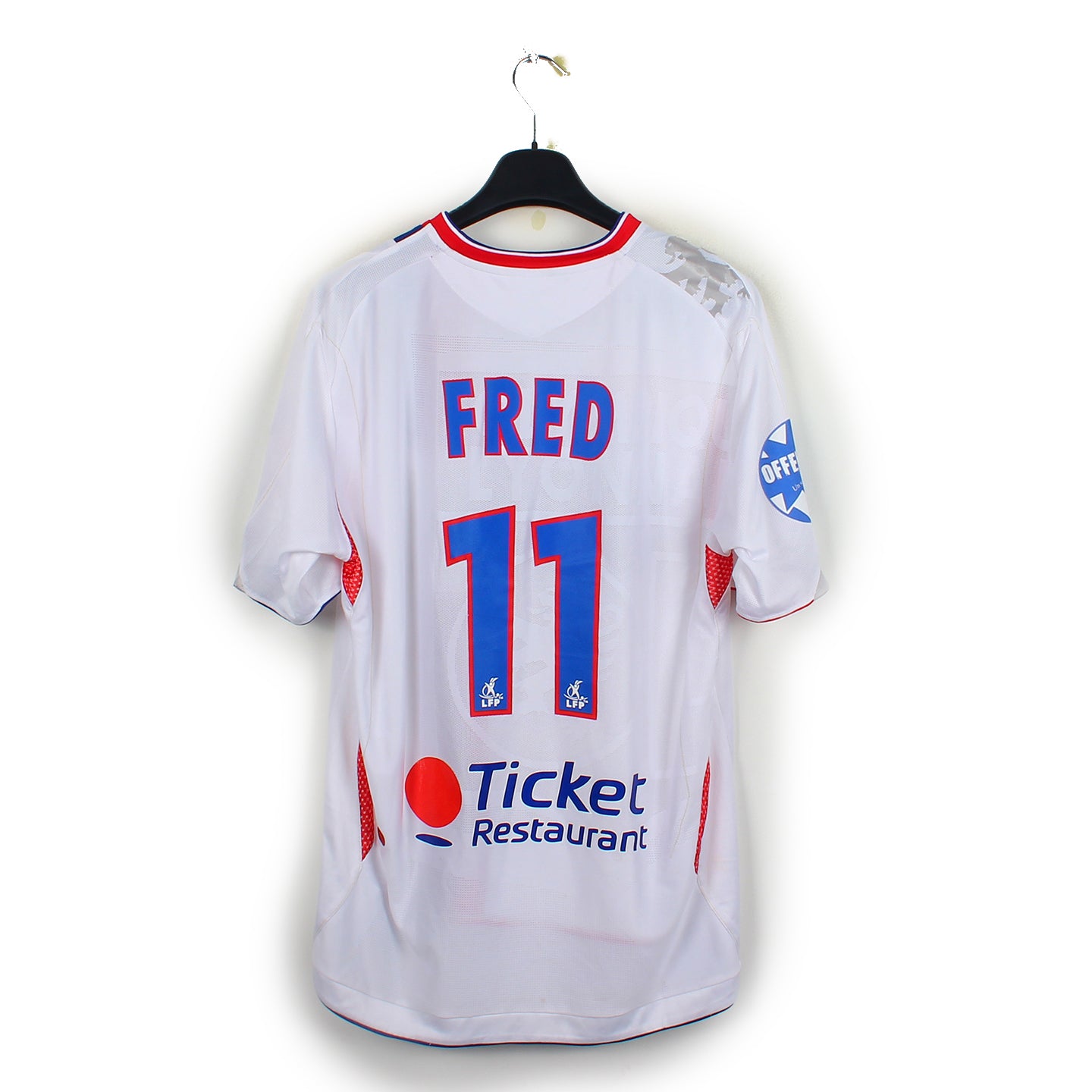 Maillot Football Olympique Lyonnais Domicile 2006-2007 - Matchworn - N°3 Cris