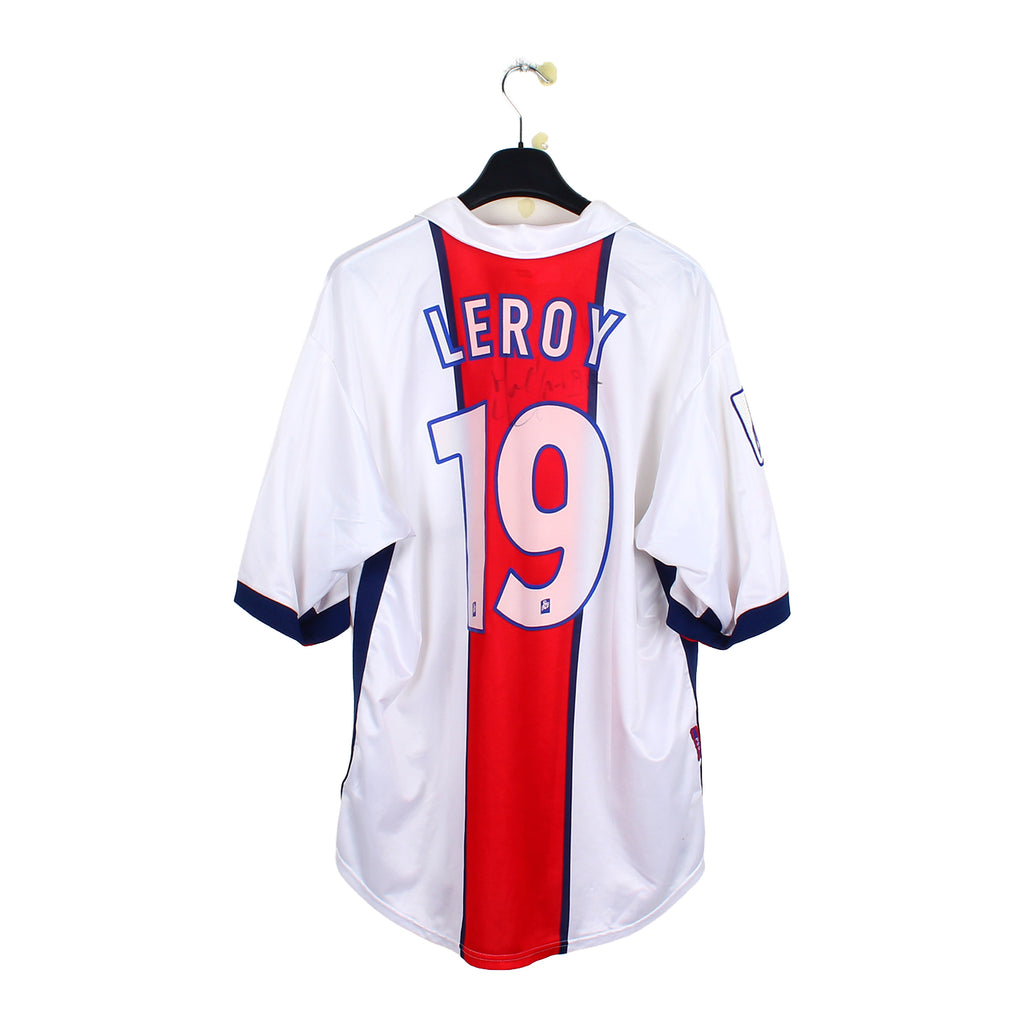 1998/99 - PSG - Leroy #19 (XL) [MATCH ISSUE] *signé*