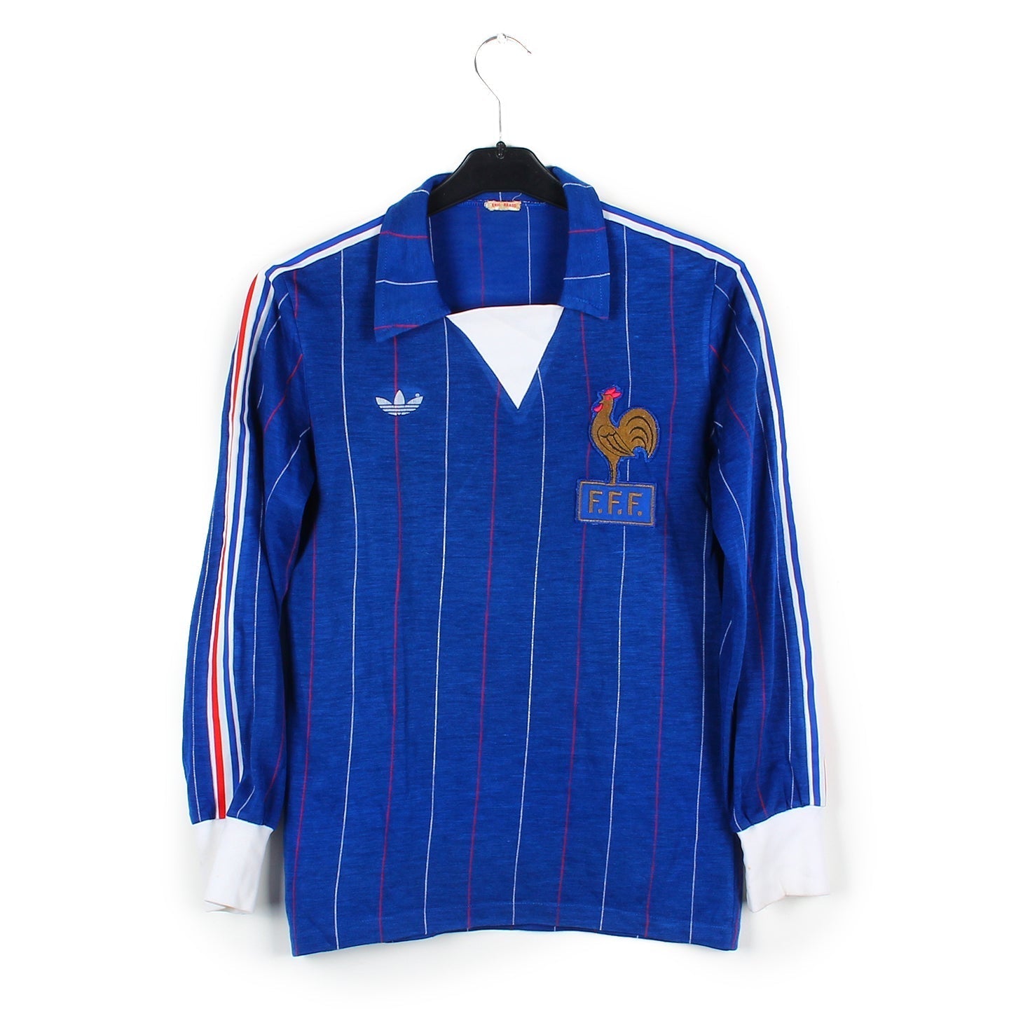 Maillot Equipe de France vintage qualifications Coupe du Monde 1982