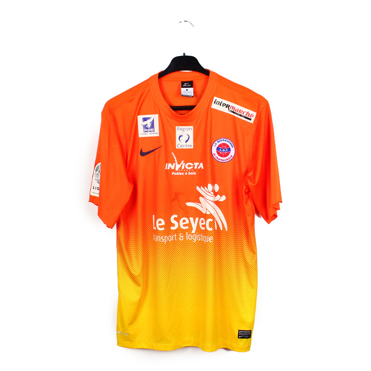 2013/14 - La Berrichonne Chateauroux - Bonnefoi #1 (L) [MATCH ISSUE] *signé*