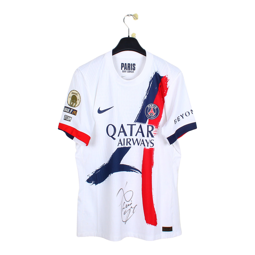 2025/26 - PSG - Beraldo #4 (L) [MATCH ISSUE] *signé Enrique*