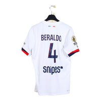 2025/26 - PSG - Beraldo #4 (L) [MATCH ISSUE] *signé Enrique*
