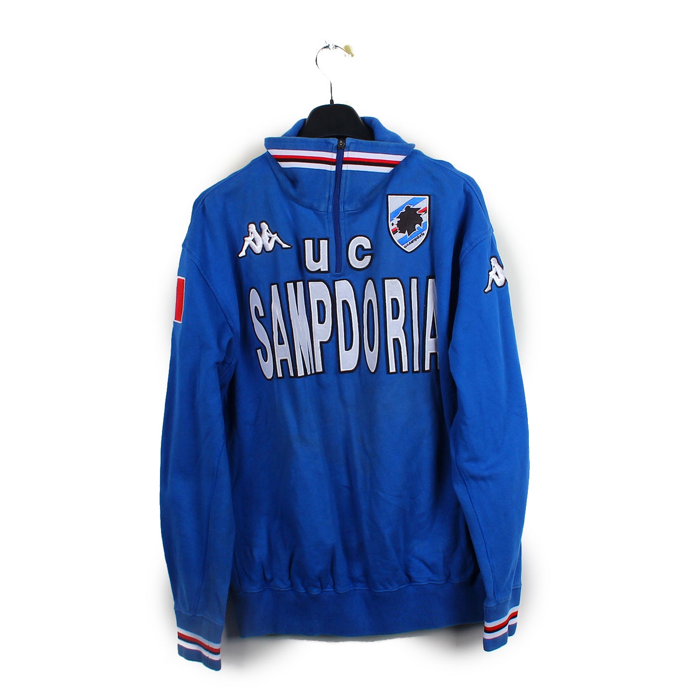 Maillot Domicile Sampdoria 2012-2013 – Kappa Taille L Bleu (homme) Avec Le Numéro 13
