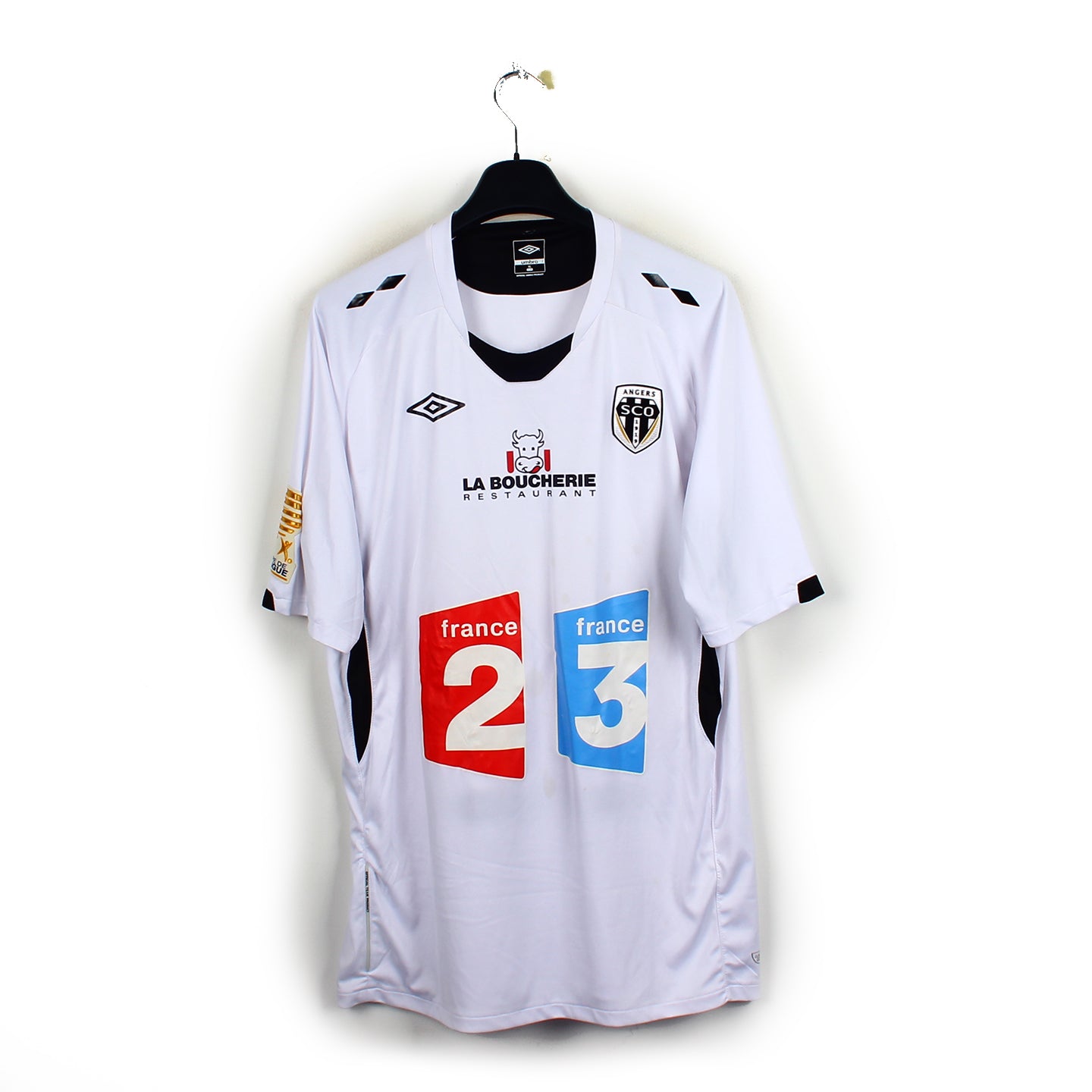 Maillot Lotto SCO Angers (années 2010-2020) – Blanc, XL, N°9