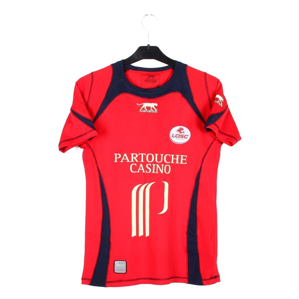 Maillot LILLE LOSC 2007 AIRNESS dédicacé signé joueurs vintage L/S Maillot LILLE LOSC 2007 AIRNESS dédicacé signé joueurs vintage L/S
