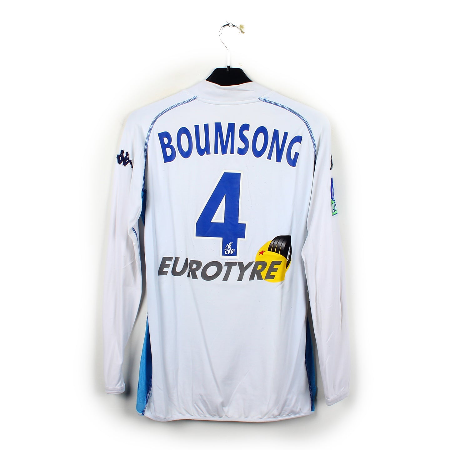 2002/03 - Auxerre - Boumsong #4 (XL) [MATCH ISSUE]