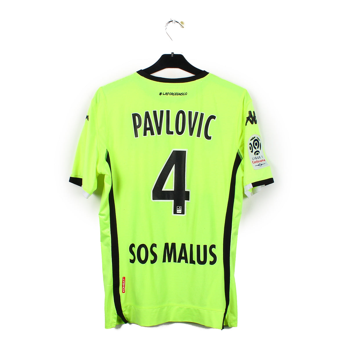 2019/20 - Angers SCO - Pavlovic #4 (L) [MATCH ISSUE] *signé*