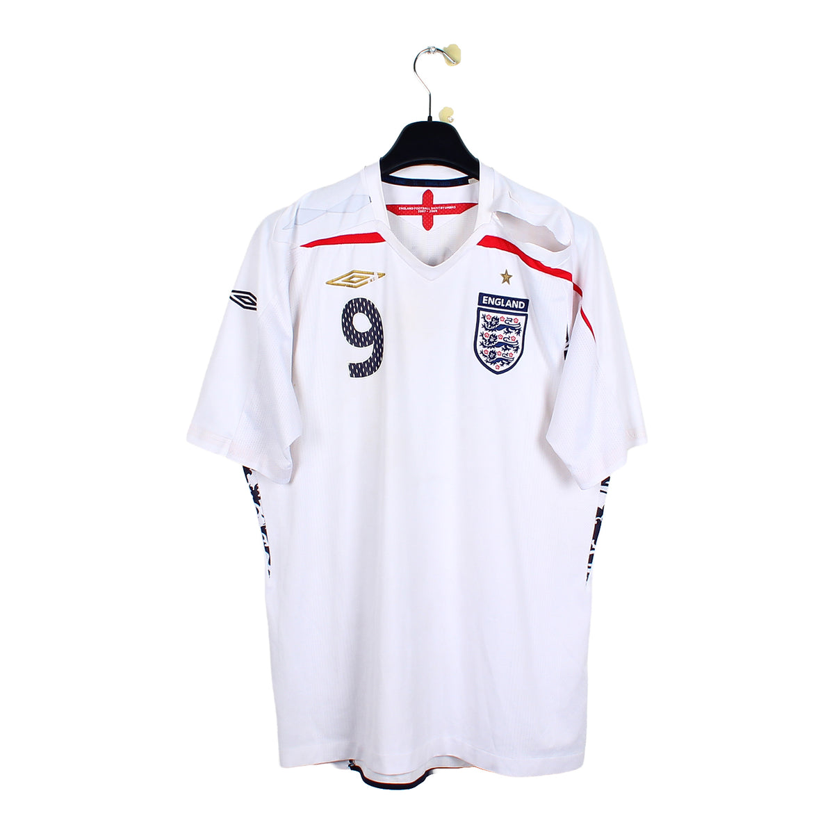 2007/09 - Angleterre - Rooney #9 (L)