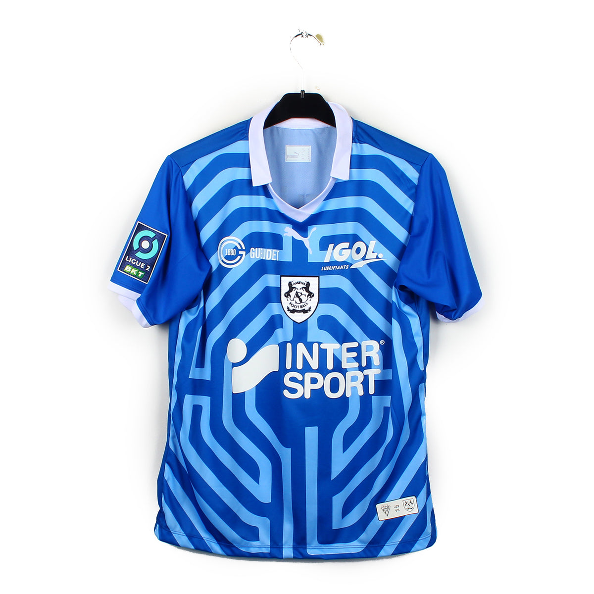 MAILLOT ASC AMIENS Football porté Joseph KAYAYA n°1 goal