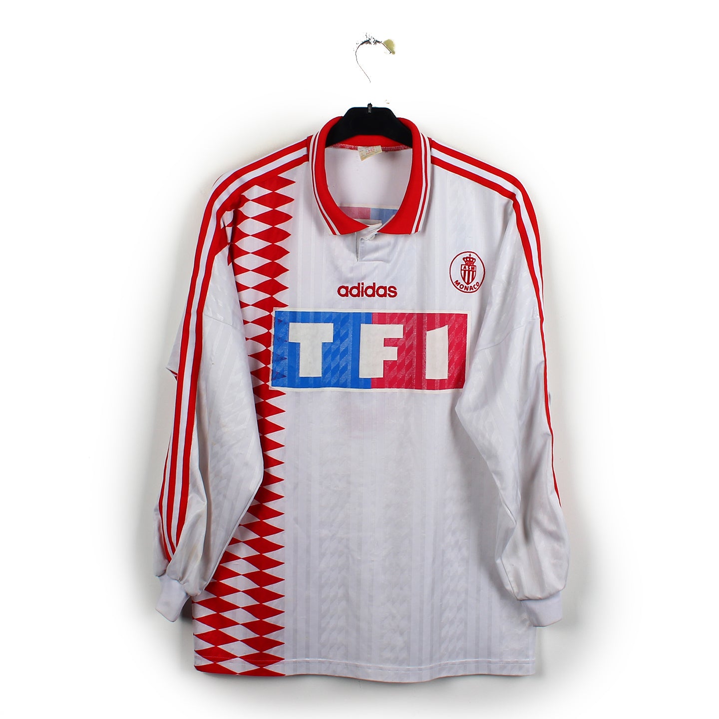 1995/96 - AS Monaco - Di Meco #3 (L) [MATCHWORN]